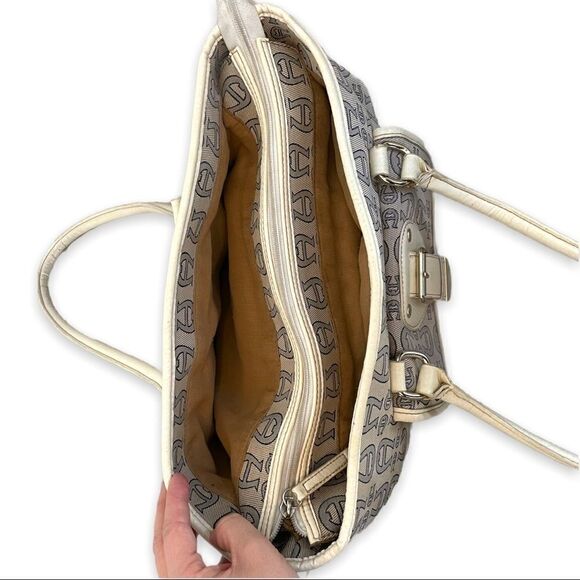 Etienne Aigner Monogram Tote Bag - Picture 10 of 13